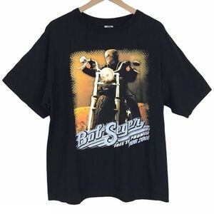 BOB SEGER T Shirt Face the Promise Tour 2006 Band Double Sided Graphic Size XL